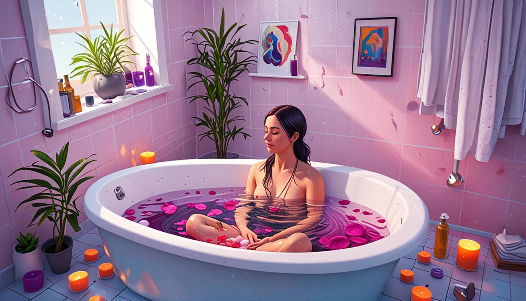 Deconstructing Anxiety: Using Meditation in the Bath to Find Inner Peace