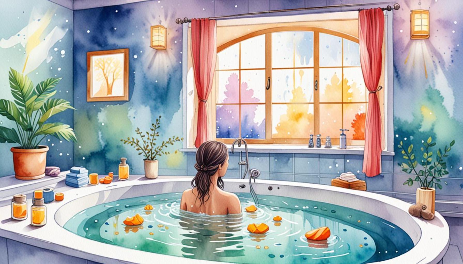 The Importance of Silence During Meditation in the Bath for Mental Rejuvenation
