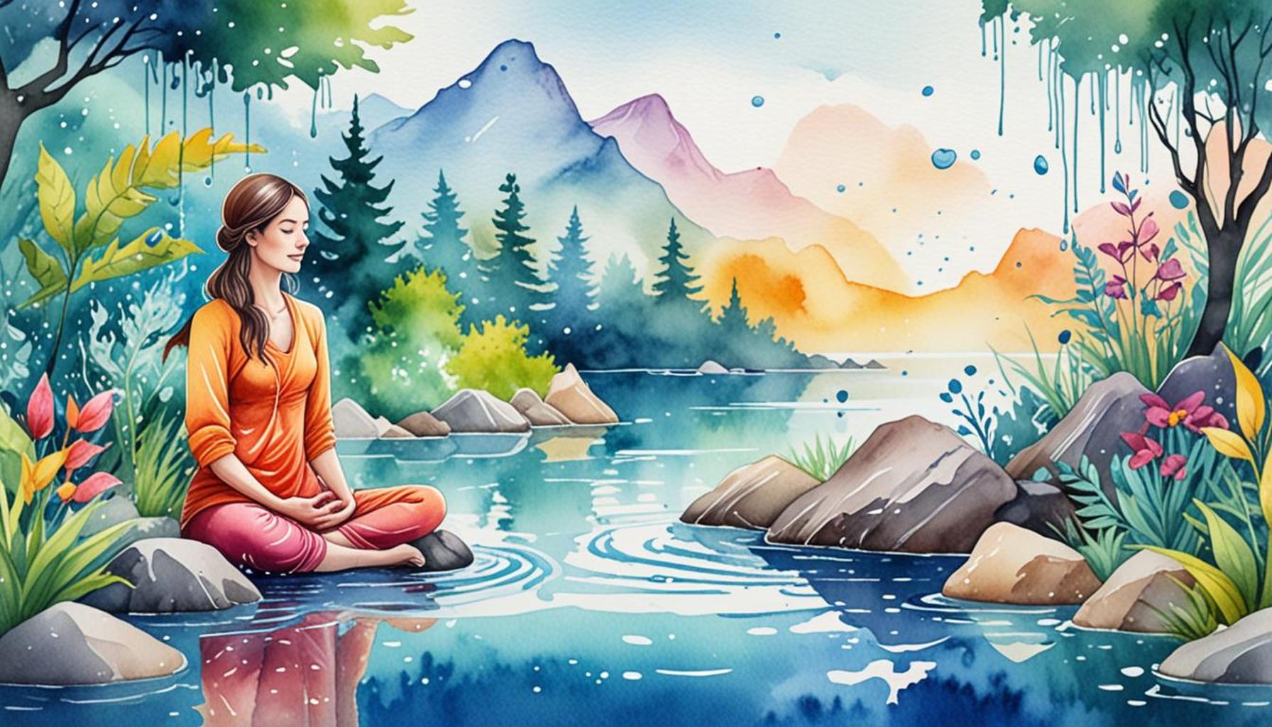 The Connection between Water Sounds and Meditation: Creating a Relaxing Sound Environment
